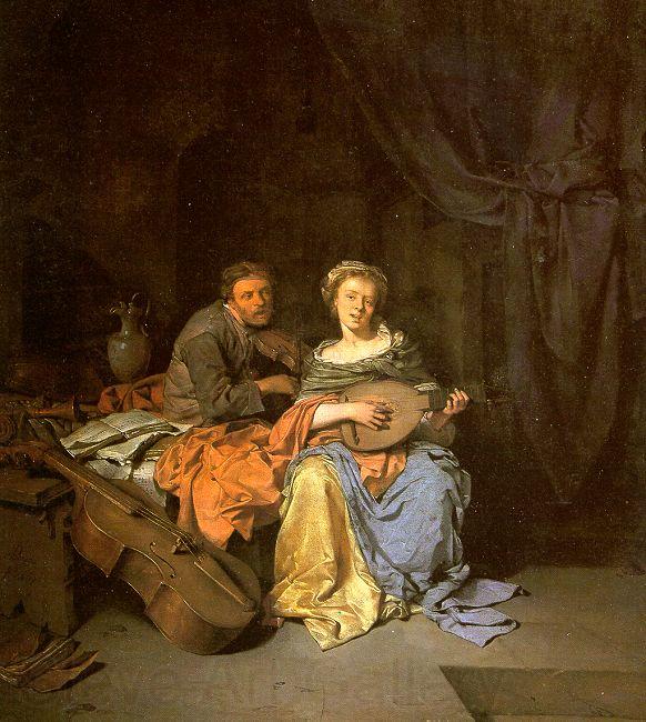 BEGA, Cornelis The Duet  hgg France oil painting art